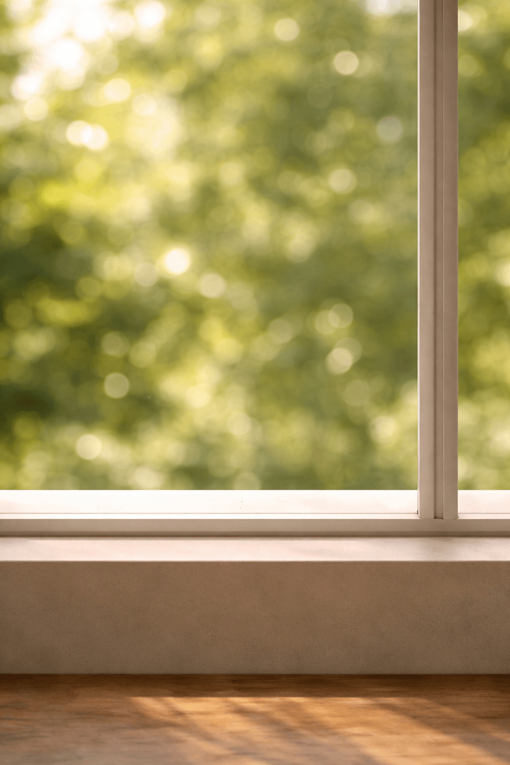 A peaceful outdoor scene representing lowered stress and cortisol